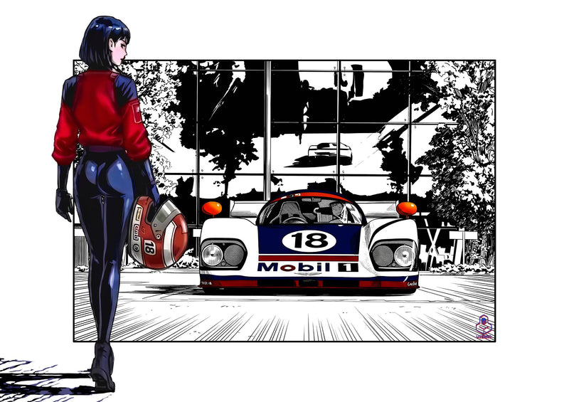 THE GIRL AND THE CAR - Sweatshirts